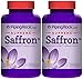 Piping Rock Supreme Saffron Extract 88.5 mg 2 Bottles x 60 Capsules Dietary Supplement