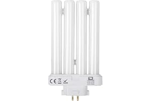 TBE LIGHTING 27w PLS Energy Saving Daylight Bulbs for High Vision Reading Lamps 4-pin GX10Q-4 Quad Tube