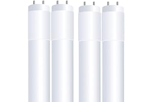 Feit Electric 4ft T8 LED Bulbs, 32/40 Watt Replacement, Type A Tube Light, Plug & Play, T8/T12 LED Fluorescent Light, 3000K W