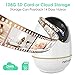 NETVUE Indoor Camera, 720P FHD 2.4GHz WiFi Pet Camera