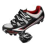 Venzo Mountain Bike Bicycle Cycling Shimano SPD Shoes + Pedals & Cleats
