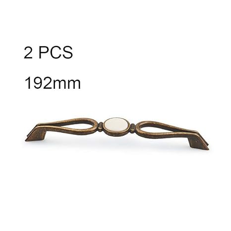 Hhs Megan Da Solid Metal Door Handles 2 Pcs Retro Tv Cabinet