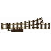 Code 83 Nickel Silver Manual Snap Switch Left HO Scale Atlas Trains