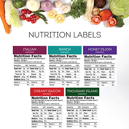 Walden Farms OntheGo Salad Dressing Packets in Ready to Serve Calorie