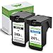 GREENBOX Re-Manufactured Ink Cartridge Replacement for Canon PG-240XL 240 XL CL-241XL 241 XL Used in Canon PIXMA MG3620 MX472 MX452 MG3220 MG3520 MG2220 MX392 MX432 MX512 MG2120 (1 Black 1 Tri-Color)