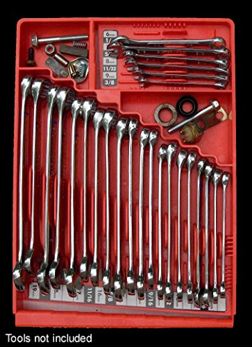 5 Tool+Sorter+Wrench+Organizer+Red