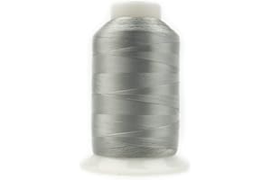 WonderFil Specialty Threads DecoBob Med Grey, 2-ply Cottonized Polyester, 80wt