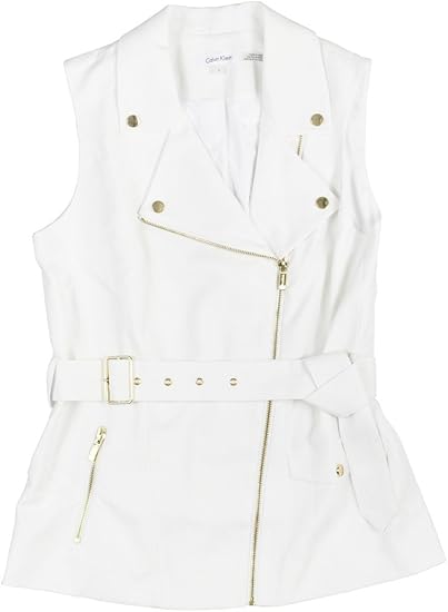 calvin klein sleeveless jacket
