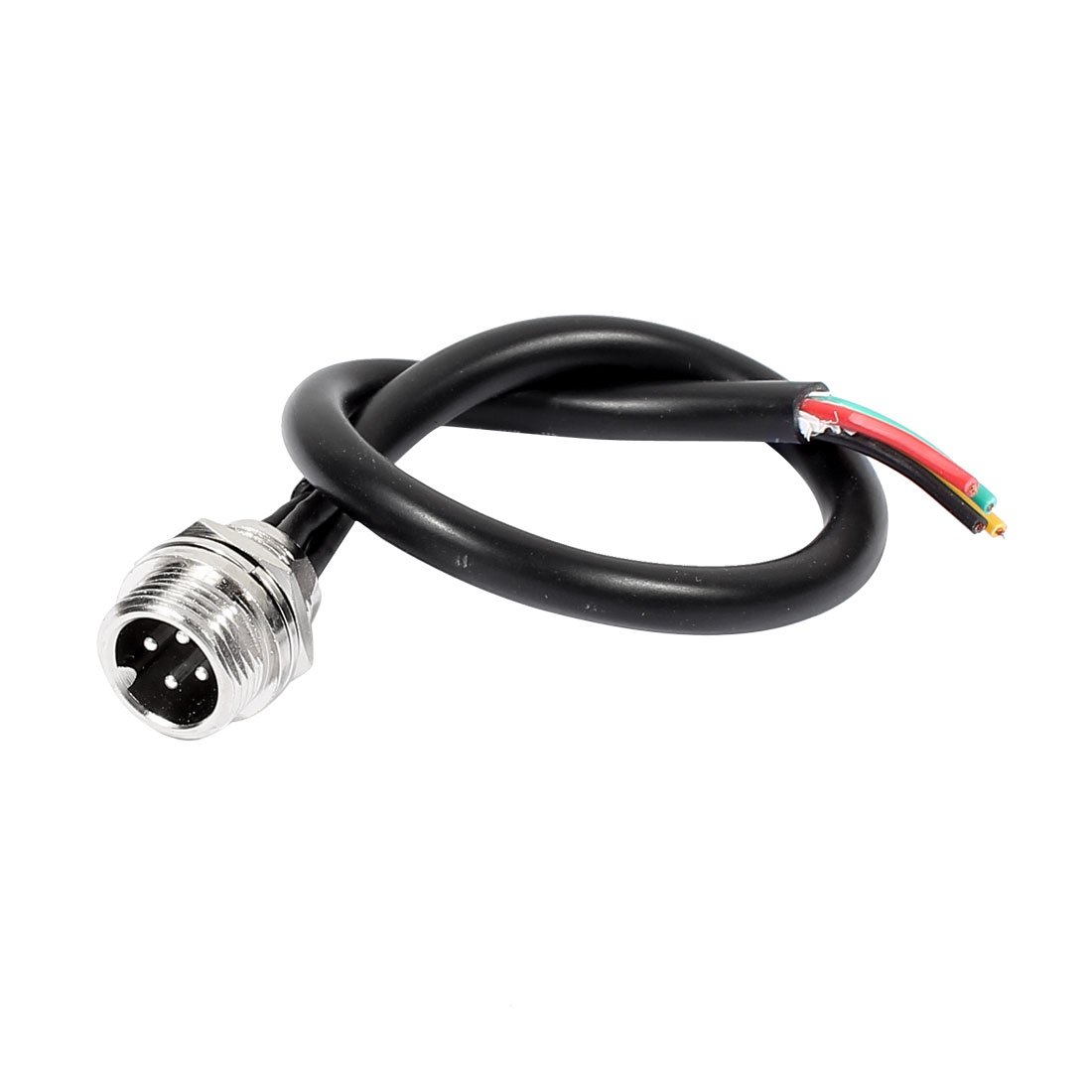 Sourcingmap GX12 20cm Joint Type 4 Pin Male Aviation Connector Electrical Cable