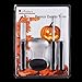 Antner Professional Pumpkin Carving Tools Kit, 4PCS Heavy-Duty Stainless Steel Carving Tools Set with 6PCS Self-Adhesive Stencils for Easy Creating Halloween Jack-O-Lantern Decoration