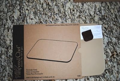 Pampered Chef Rectangular Pizza and Everything Else Stone #1350
