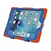 iPad Mini 4 Case ,Aceguarder New Design iPad Mini 4 Case Rainproof Dirtproof Shockproof Cover Case With Stand Super Protection for iPad Mini 4 (Orange-blue)