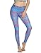 Ekouaer Women's Yoga Workout Pants Active Printed Yoga Leggings