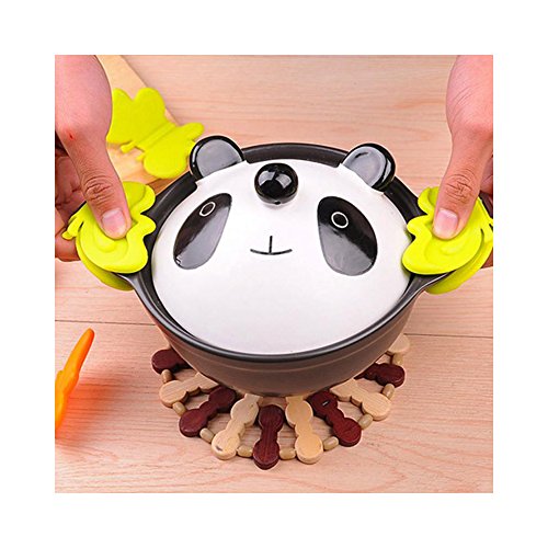 Butterfly Shaped Silicone Pot Holders, [2 Pieces] Silicone Anti-scald Kitchen Pot Holders - Perfect for Hot Plates or Pots! [Random Colors] - Thumbnail 4