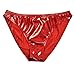 Kepblom Women Shiny Metallic Panty Briefs High Cut Ballet Dance Underwear Shorts