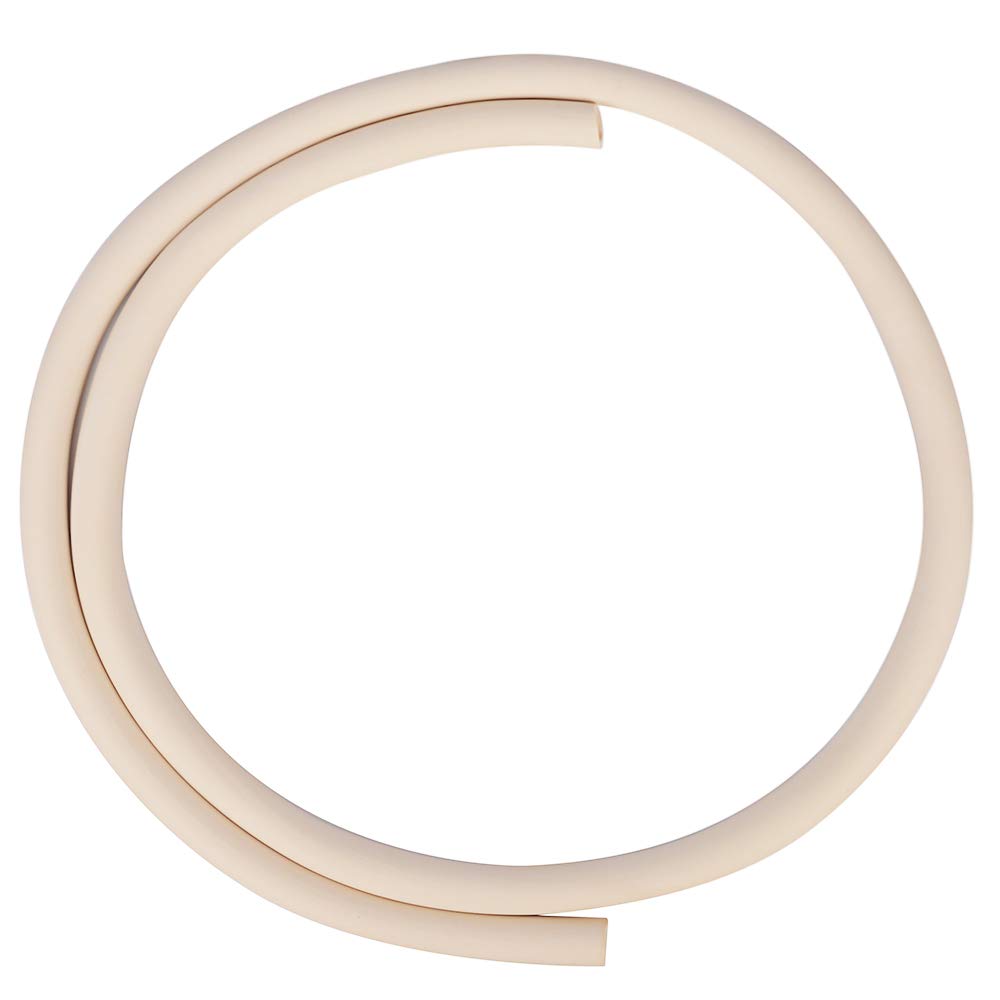 stonylab Vacuum Rubber Tubing, 12mm OD 8mm ID Vacuum Tubing Natural Rubber Tube for Vacuum, 8 x 12mm Fitting on StonyLab Glassware Labware, 1m