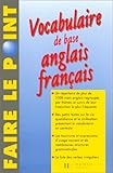 Image de Vocabulaire de base anglais-français