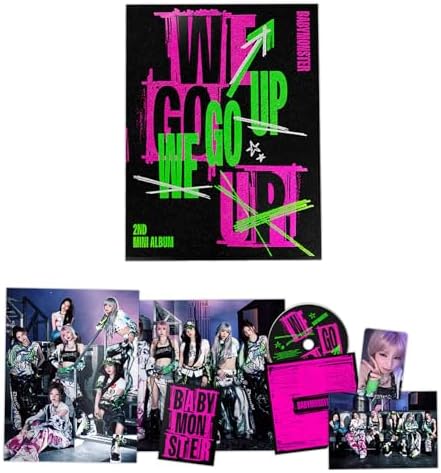 Amazon.com: BABYMONSTER - WE GO UP (UP ver.) 2nd mini album: CDs