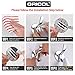 Gricol Coat Robe Hook Single Towel Hook Self Adhesive Wall Hooks Polished SUS 304 Stainless Steel No Drills Hooks for Bathroom Kitchen Organizer Towel Key Robe Hooks On Door Wardrobe
