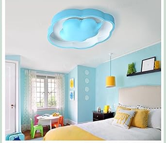 Clouds Ceiling Light Simple Children S Room Led Creative Eye Boys