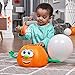 Step2 My First Jack-O-Lantern| Halloween Kids Pretend Play |with Light & Sounds | Mix & Match Face Accessory Set, Orange