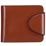 FLYHAWK Best RFID Blocking Genuine Leather RFID Blocking Wallets for men Tirford Wallet Cattle Leather