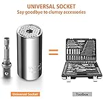 Universal-Socket-Tools-Gifts-for-Men-Dad-Socket-Set-with-Power-Drill-Adapter-Super-Universal-Socket-Grip-Gadgets-for-Men-Tool-for-Men-Women-Husband-Boyfriend-Stocking-Stuffers-for-Men7-19mm