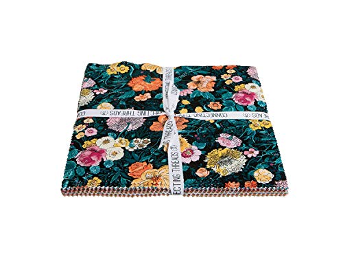 Connecting Threads Print Collection Precut Quilting Fabric Bundle 10" Squares (Cascade Meadows) - Thumbnail 6