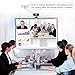 720P HD Webcam, EIVOTOR USB Mini Computer Camera with Built-in Microphone for Laptops and Desktop,Black