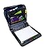 Case-It Mighty Zip Tab O-Ring Binder, Blue, 3 Inches