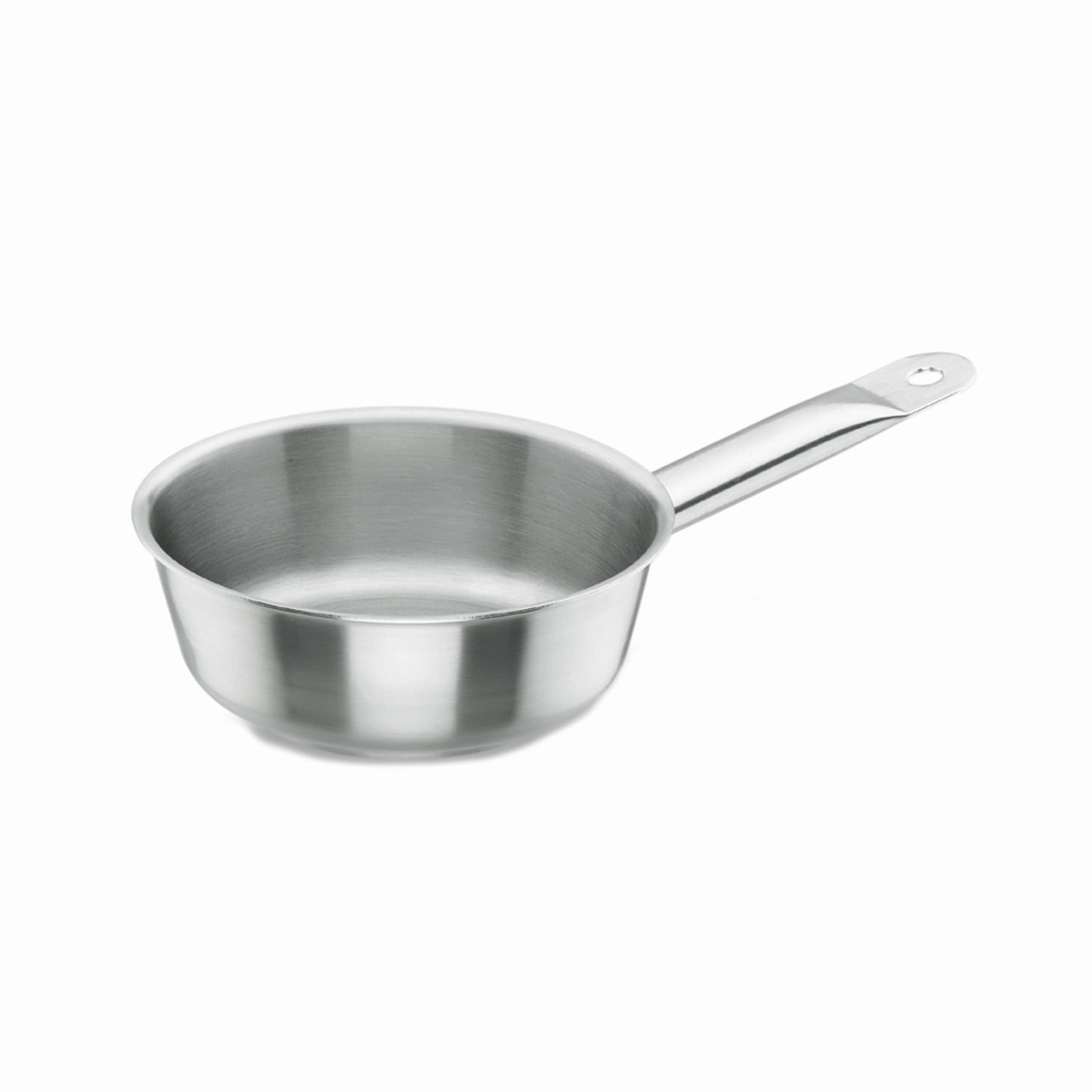 Lacor 51224 Saute Pan, 24 cm, Silver