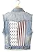 Eternally Loved Eternal Women Winter Spring Cotton Sleeveless Jeans Denim Vest Jacket Outerwear Clothes