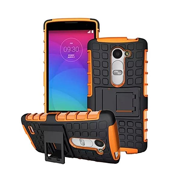 DRUnKQUEEn-LG-Leon-LTE-C40-Tribute-2-LS665-Destiny-L21G-Power-L22C-Risio-Case-Heavy-Duty-Rugged-Hybrid-Armor-Dual-Layer-Hard-Shell-Tread-Grenade-Grip-Combat-Textured-Cover-with-Kickstand