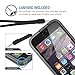 TETHYS iPhone 6 / 6s Case, Ultra Series iPhone 6/6S Waterproof Case (4.7 Inch) Protective IP68 Certified Cover Thinness Profile w/Capability Shockproof,SandPROOF,Snowproof - Black