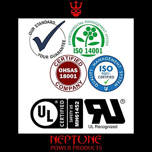 Neptune 12V 35Ah GEL Yamaha Rhino Utility Vehicle UTV Battery - Thumbnail 4