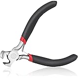Jewelry Pliers, End Cutting Pliers End Nippers for Zipper Install Stops Repair