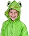 Cloudnine Children's Froggy Raincoat, for Ages 5-12 One Size fits All