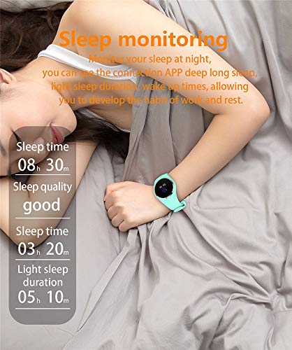 Smart Watch WoCoo Fitness Tracker Touch Screen GPS Heart Rate Sleep Monitor Fatigue Monitor Bracelet for Android iOS - Thumbnail 4