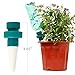 Garden's Sister Water Spikes for Plants - Set of 6 Ceramic Watering Stakes