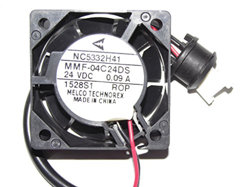Melco 40MM MMF-04C24DS ROP 24V 0.09A NC5332H41 2Wire Cooling Fan