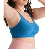 Truekind Bras for Women - Comfortable Wireless Support Bra, Seamless Full Coverage No Underwire Bra for Everyday Comfort