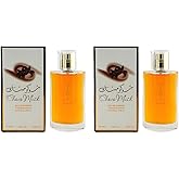 2 pack of Choco Musk Eau de Long Lasting Parfum Spray for Women, 1.65 Ounce 50ML, 80% Vol