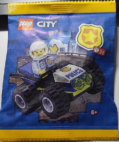 LEGO City Police Buggy Paper Foil Pack Set 952302 (Bagged)