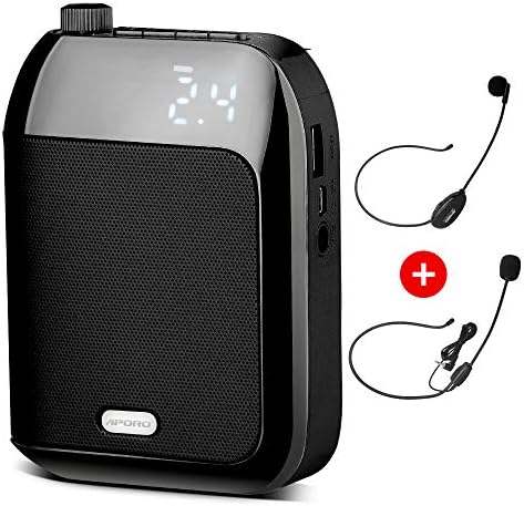 ハンズフリー拡声器 2 4g技術内蔵 ポータブル スピーカー ワイヤレスマイク付属 音楽再生 Fmラジオ放送 録音可能 拡声対応 高音質 ノイズキャンセリング Usb充電式 2400mah大容量 9 12時間連速使用 Tfカード対応 講演 運動会 防災用 店頭販売などに適用 日本語説明書