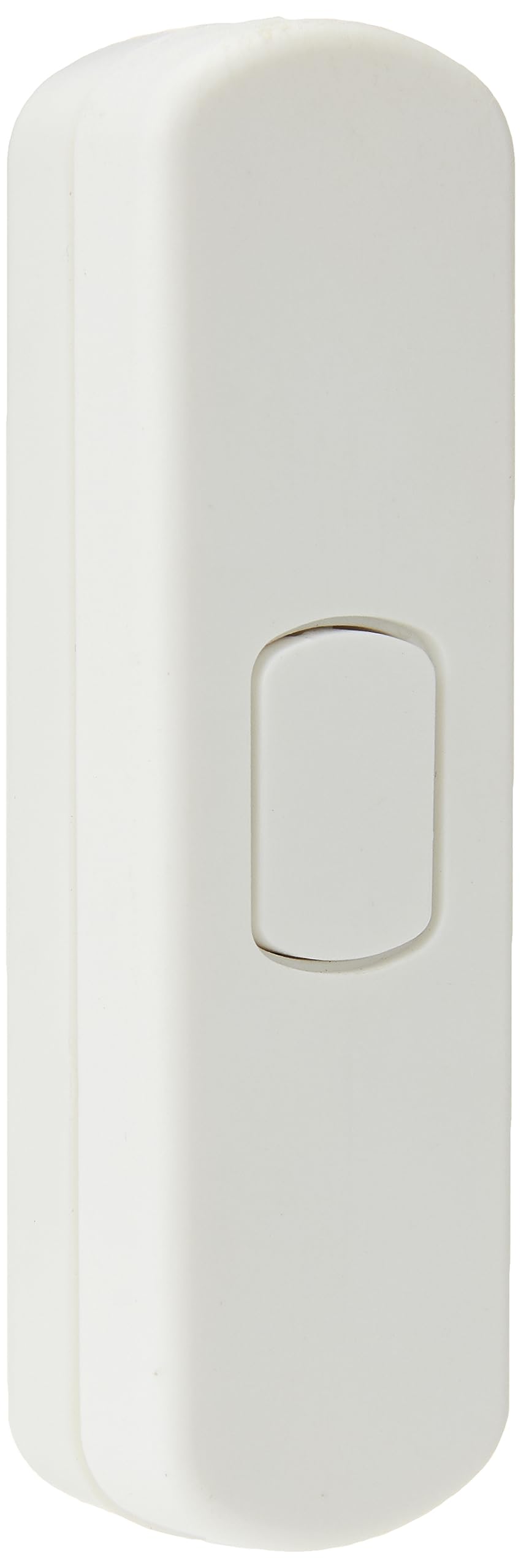Knightsbridge SN81WH White Square edge Plastic 1-60W (1-25W LED) Re-wireable Cord Dimmer - White