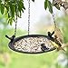 Kimdio Bird Feeder Hanging Tray, Seed Tray for Bird Feeders/Bird Bath, Outdoor Garden Backyard Decorative Great for Attracting Pet Hummingbird Feeder