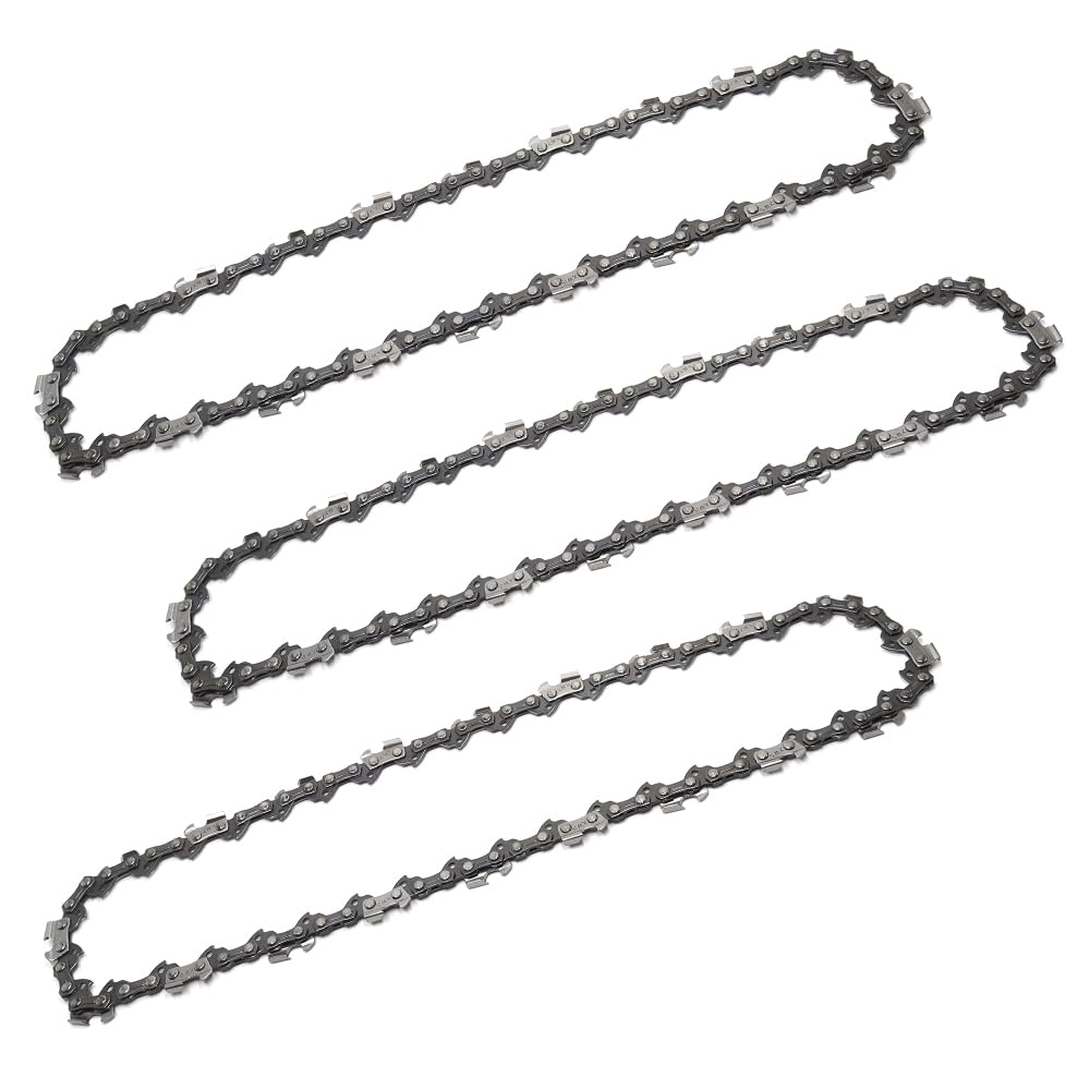KtbeYTi 3 Piece Mini Chainsaw 10 Inch 40TG Chain Replacement Saw Chain Small Chain Saw Chain for Cutters of Branches in The Garden