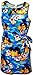 Pacific Legend Sunset Palm Hawaiian Dress - Womens Hawaiian Dress - Aloha Dress - Hawaiian Clothing - 100% Cotton Blue Large