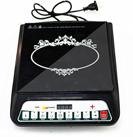 Akshat Stainless Steel Pots Induction Cooktop (Black, Push Button) Induction Stoves Induction Cookware Sets Induction Electric Stove Induction