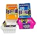 Fittdeals 8 Piece Classroom Square Storage Baskets for Pencils, Markers, Crayons, Great Teacher Resources and Storage